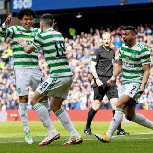 Celtic a câștigat derby-ul de fotbal împotriva lui Rangers cu scorul de 2-1