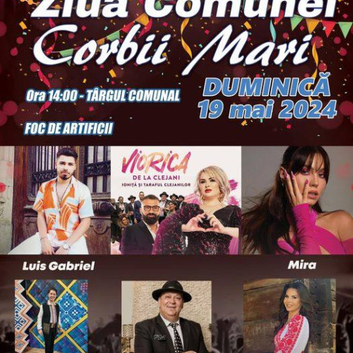Sărbătoarea „Ziua Comunei” se apropie în Corbii Mari: Locuitorii se pregătesc pentru un weekend de distracție și muzică cu invitații speciali!