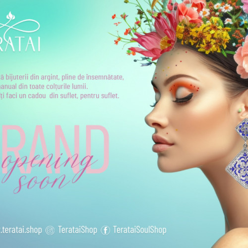 Primul Magazin Teratai din Galați Deschisă pe Strada Albatros pe 16 Mai - Bijuteriile Teratai în Magazine!