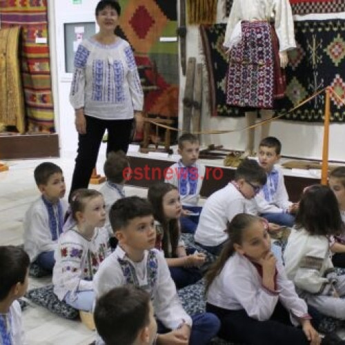 Săptămâna verde, un succes la Muzeul Județean Vaslui: Preșcolarii și școlarii din județ, captivați de activitățile educaționale