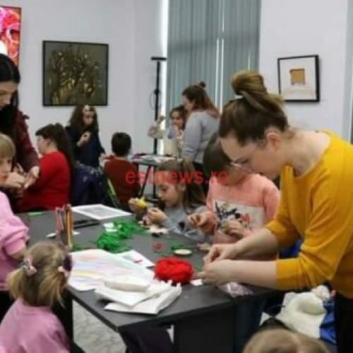 Atelier de creație pentru sărbătorirea primăverii la Muzeul Județean Vaslui