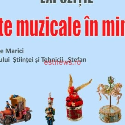 Expoziţie „Aparate Muzicale în Miniatură” la Muzeul „V. Pârvan” în Bârlad