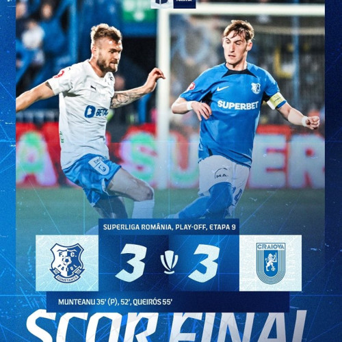 Play-off-ul SuperLigii de fotbal a ajuns la penultima rundă, cu FCSB în frunte