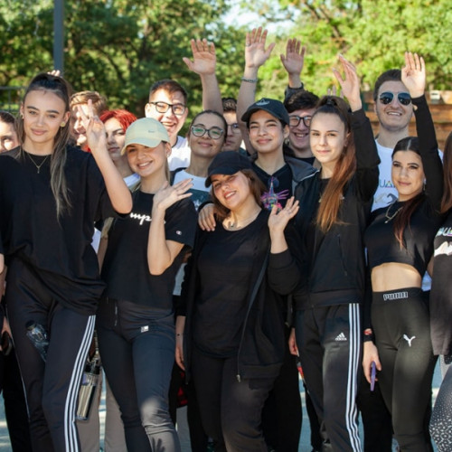 Studenții din cadrul UDJ au spus NU discriminării și STOP rasismului la LEGALly FIT pentru EGALITATE și UNITATE