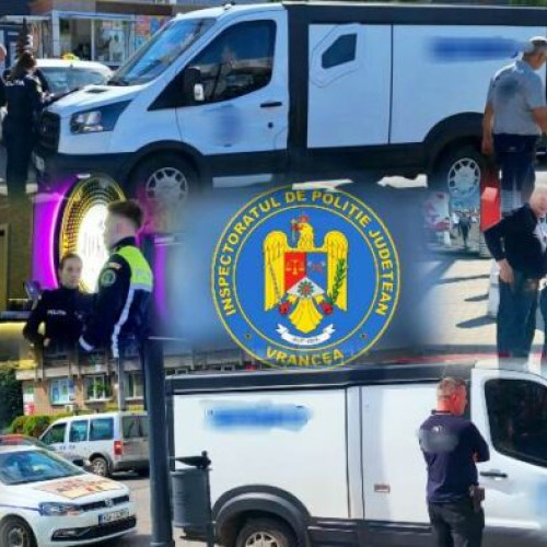 Firme de transport de valori sancționate de polițiștii din Vrancea