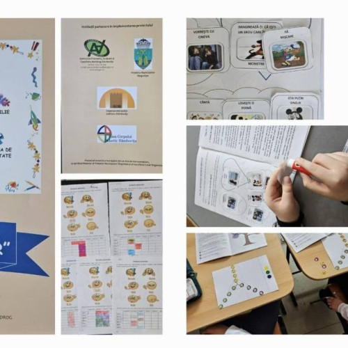 Elevii Școlii Gimnaziale Speciale din Târgoviște finalizează proiectul local „ABC-ul emoțiilor”
