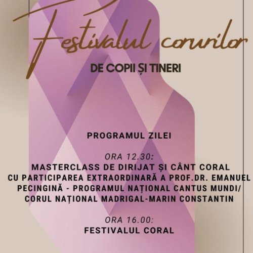 Ateneul Popular Focșani, inclus în circuitul evenimentelor corale coordonate de Corul Madrigal