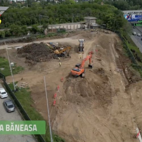 Lucrările la Magistrala 6 de metrou continuă conform planificărilor, se lucrează la sistemul de iluminat și pereții viitoarelor stații