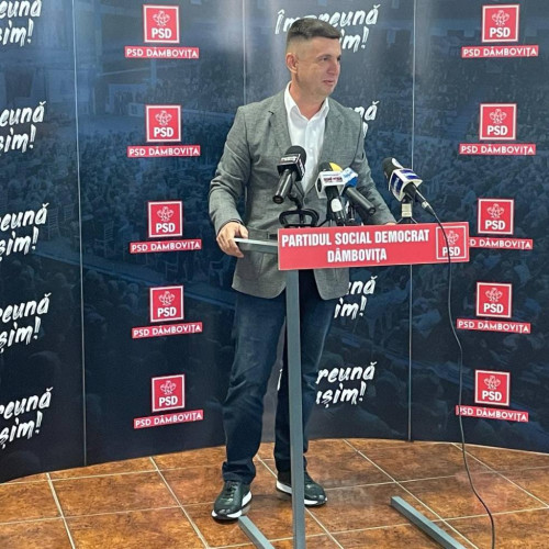 Noi investiții în comuna Corbii Mari, anunțate de primarul Bănică în conferința de presă a PSD Dâmbovița