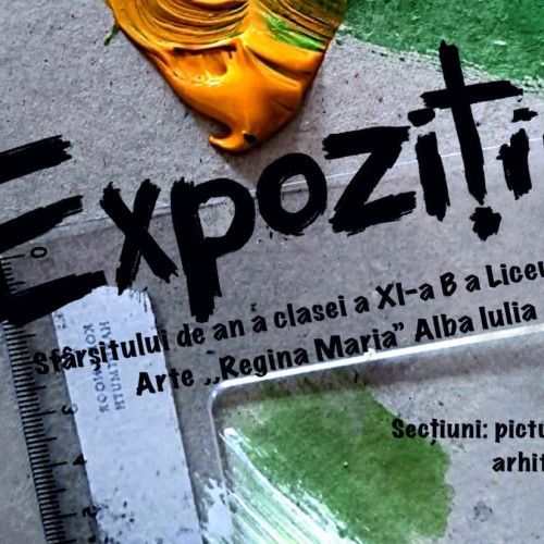 Elevii clasei a XI-a B a Liceului de Arte ”Regina Maria” din Alba Iulia expun lucrările la Muzeul Național al Unirii. Vernisajul va avea loc la Muzeul Național al Unirii Alba Iulia în data de 18 mai 2024.