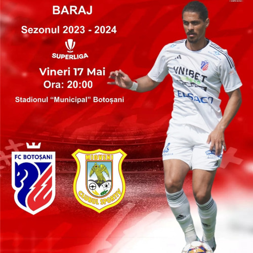 Tragerea la sorți pentru barajul SuperLigii de fotbal a avut loc în Casa Fotbalului din Capitală