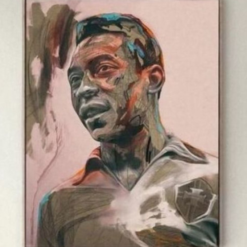 Mbappe cumpără un portret al lui Pele cu 520.000 de euro în cadrul licitației caritabile organizate de Paris St Germain