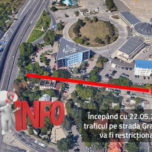 O strada din Bucuresti, inchisa pentru lucrari la viitoarea Magistrala 6 de metrou: traficul deviat in zona Aeroport Baneasa