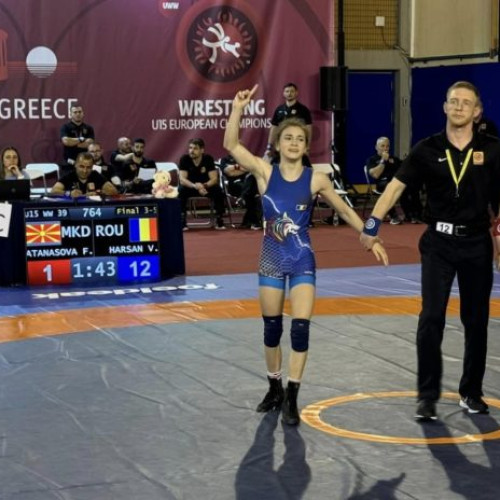 Câștiguri de medalii pentru sportivele din Mureș, la Europenele de lupte Under 15