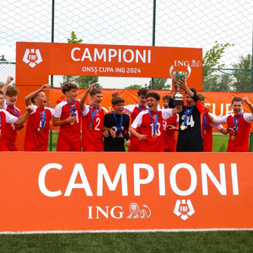 LPS Cluj, campioană la fotbal U14 în finala Olimpiadei Naționale Școlare desfășurată la Târgoviște