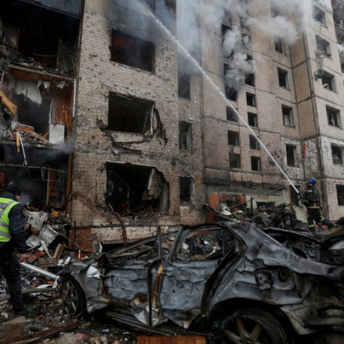 Atac masiv cu drone in Ucraina, inclusiv in Kiev si Crimeea