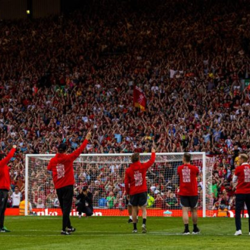 Fotbal: Omagiu pentru Juergen Klopp la ultimul meci la Liverpool