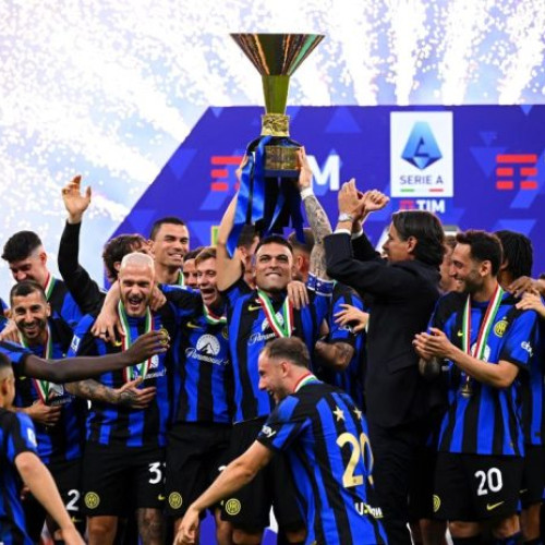 Inter Milano a câștigat trofeul de campioană a Italiei după remiza cu Lazio
