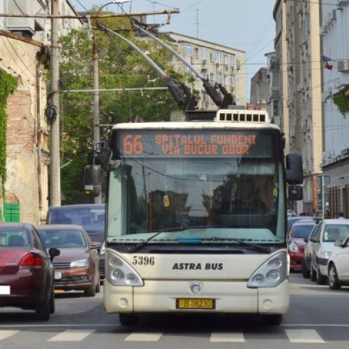 Linia 70 extinsă la Facultatea de Medicină, linia 66 scurtată la „Vasile Pârvan” – modificări în transportul public din București și Ilfov
