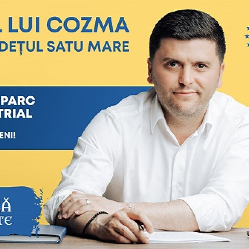 Adrian Cozma dorește construirea de parcuri agroindustriale și agrozootehnice pentru fermieri în Satu Mare