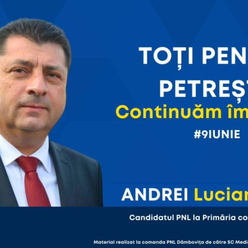 Primarul comunei Petrești, pregătirea de noi proiecte importante pentru comunitate, arată rezultate de succes