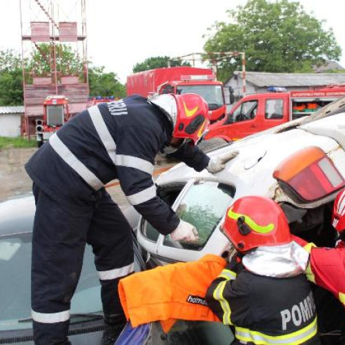 Inspecția Vrancei - gazda concursului de descarcerare și acordare a primului ajutor - faza zonală