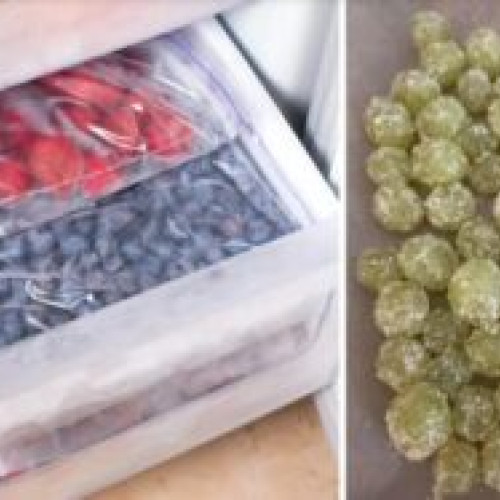 Cum să prepari struguri înghețați cu tequila, votcă și coajă de lămâie - Rețeta delicioasă de margarita