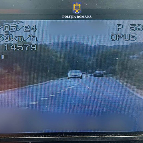 Șofer din Ilfov depistat în trafic cu viteză de 153 km/h în Conțești