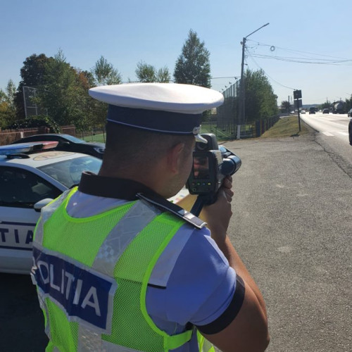 Record de viteză înregistrat pe E85: Biker din Vrancea surprins cu peste 200 km/h în Buzău. Poliţia luptă împotriva cauzelor de accidente rutiere