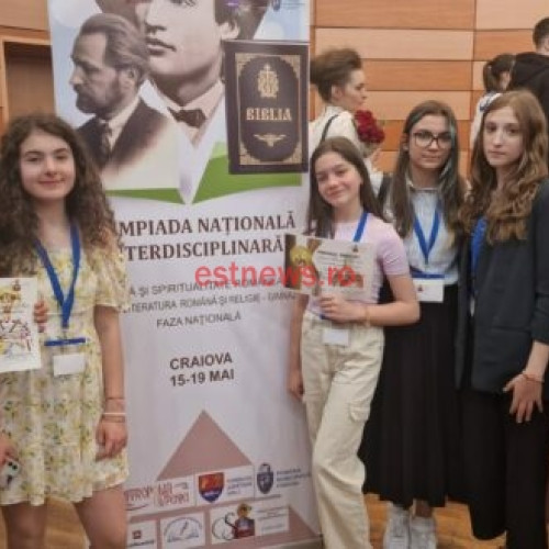 Elevii din Vaslui câștigă premii la Olimpiada Culturală și Spirituală