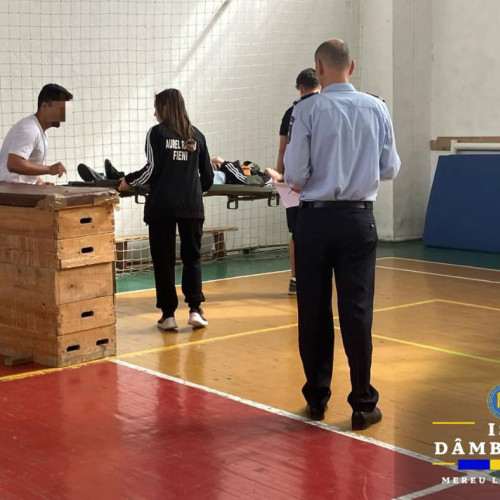 Concursul de protecție civilă 'Cu viața mea apăr viața!' a fost un succes la Colegiul Nicolae Titulescu din Pucioasa pentru elevii din gimnaziu și liceu
