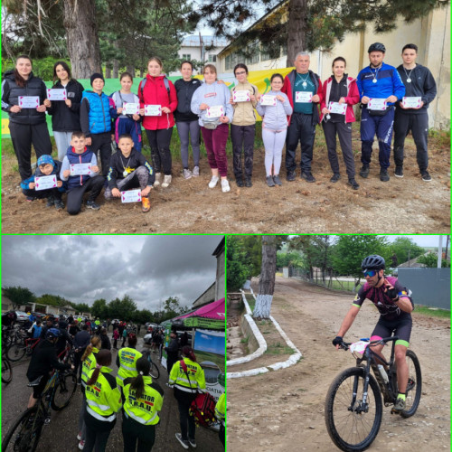 Cicloturism si alergare la Berești, organizate de GAL Covurlui și Asociația Mausbike - un succes pentru o viață sănătoasă