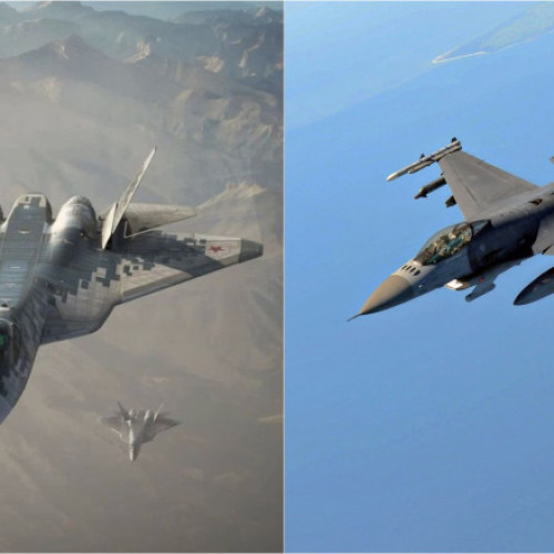 Su-57 vs F-16: Cum se compară cel mai avansat avion de luptă al Rusiei cu avioanele pe care le va primi Ucraina din Occident