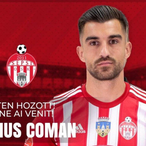 Sepsi Sf.Gheorghe a transferat atacantul Marius Coman din Divizia B