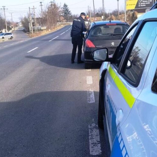 Șase șoferi reținuți de polițiștii din Vrancea pentru depășirea limitelor de viteză