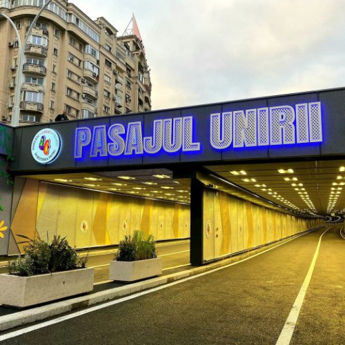 Pasajul rutier Unirii, spălat și igienizat complet de autoritățile locale