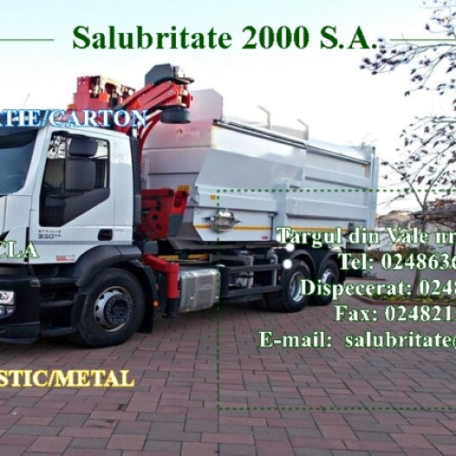 Comunicat esențial de la Salubritate 2000 SA pentru cetățeni
