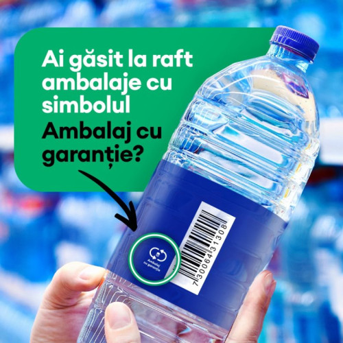 Jumătate din ambalajele returnabile în aprilie s-au predat la RetuRO - SGR cel mai bun procent de reciclare