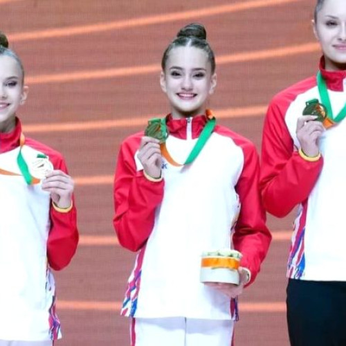 România câştigă titlul de campioană europeană la gimnastică ritmică pentru junioare