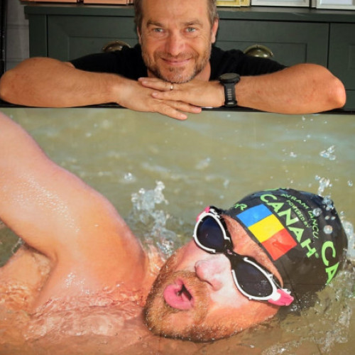 Înotătorul Avram Iancu se antrenează pentru o dublă traversare a Canalului Mânecii. "O voi dedica marelui Avram Iancu"