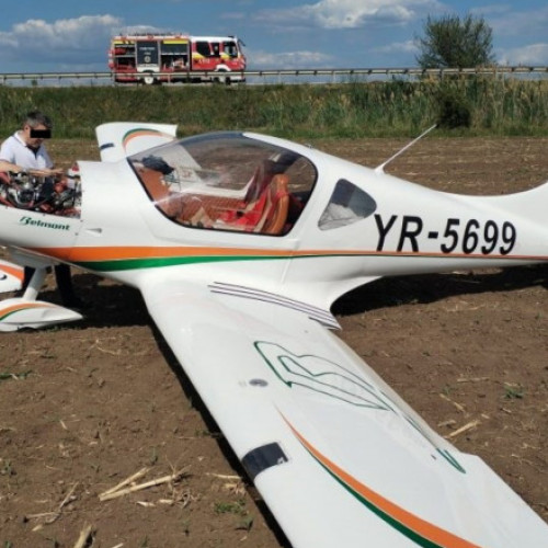 Accident aviatic cu un avion privat în Iași: Două persoane scapă nevătămate după aterizarea forțată