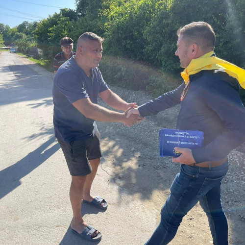 Primarul Mihai Vișinescu din Braniștea: Campania electorală, mai mult decât o întâlnire o dată la 4 ani cu cetățenii!