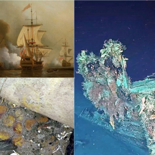 Comoara de miliarde de dolari de pe fundul mării. Columbia a lansat o expediție de explorare a unei corăbii scufundate acum 300 de ani