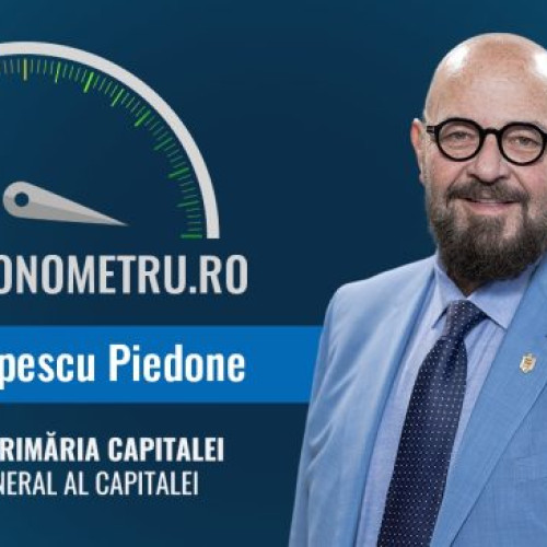 Noul Piedone: Nicușor Dan versus Promisiuni din 2020 pe piedonometru.ro