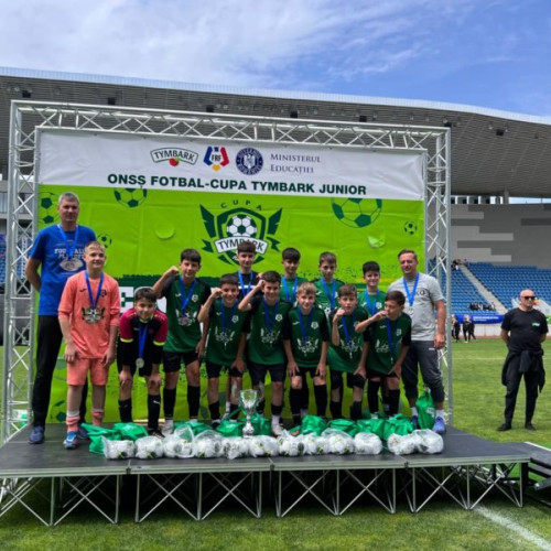 Elevi din Mureș, campioni juniori la Cupa Tymbark U12