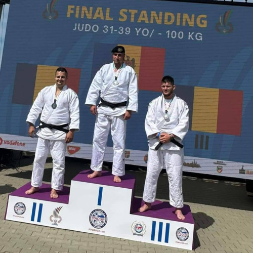 Polițistul Dragoș Florea, nou medaliat în competiția internațională IPA GAMES 2024!