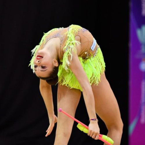 Gimnastică ritmică: Drăgan, singura reprezentantă română la Europene, speră la medalie în finală