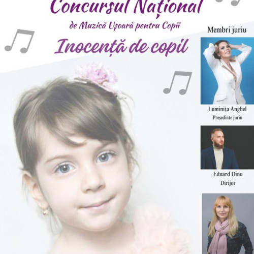 Concursul de Muzică Ușoară pentru Copii, ediția a VIII-a, la Crângul Petrești în data de 1 iunie 2024