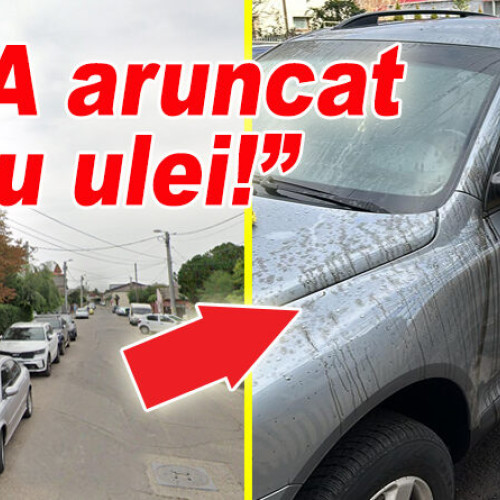 Pățania unui buzoian: Mașina lui vandalizată cu ulei în cartierul Broșteni!