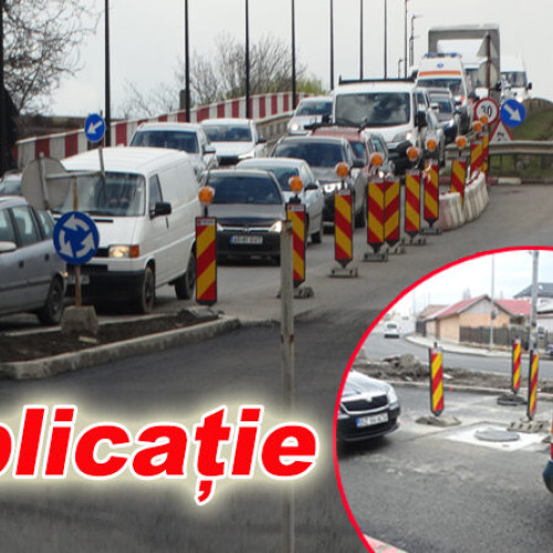 Restrictționări de trafic la Podul Drăgăicii din cauza lucrarilor la Calea ferată